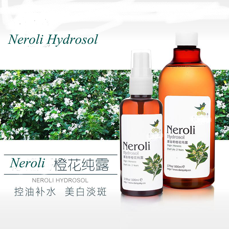 100% puro natural Neroli Hydrosol a granel preço