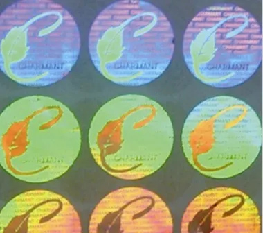 Hologram security phone a4 3d laser sticker printer