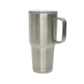 Taza de acero inoxidable 20oz con mango de acero