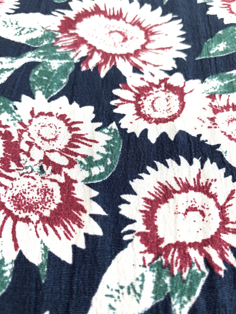 High Creped Fuli Crepe Print Fabric