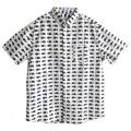 China Men Casual Cotton Fish Print Shirt Factory