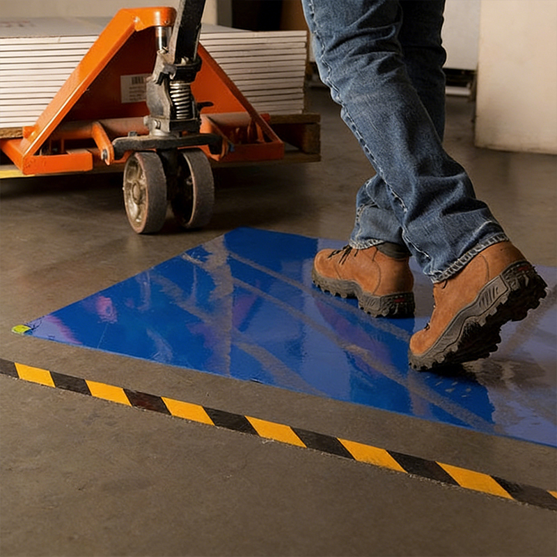 Warehouse Receiving Areas Sticky Mat