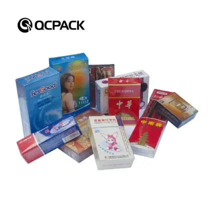Box Cellophane Wrapping Machine