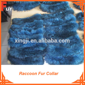 Leather Jacket Raccoon Fur Collar