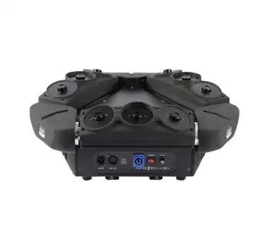 New Arrival Sharpy Beam 9 Heads RGB Laser Light Spider Beam Moving Light