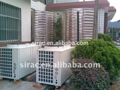 Air source hot water heaters, heat pump water heater 10-87KW