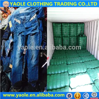china shop containers of used women braces jeans