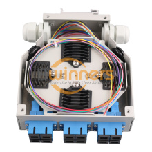 4 Ports 6 Ports 8 Ports 12 Ports 24ports Din Rail Patch Panel Fiber Management