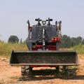 Mini crawler skid steer loader