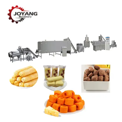 Corn Snacks Machinery: Peanut Filling Core Snack Equipment