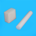 Bílá POM C Acetal Materiál Plast Tyč