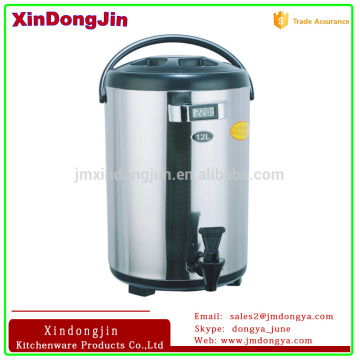 10L stainless steel milk tea barrel, liquid perservation pot
