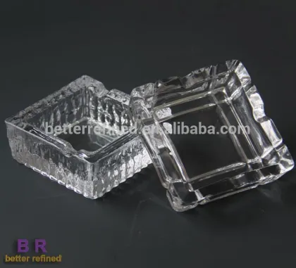 antique glass ashtrays