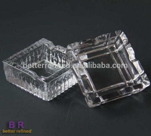 Portable Type Glass Material glass ashtray