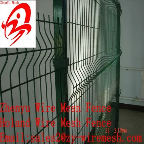 bilateral wire mesh fence