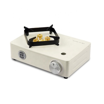 Portable 4-Burner Butane Gas Stove for Camping and Outdoor Cooking
