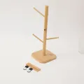 Portabicchieri in bambù per l'organizzazione della cucina