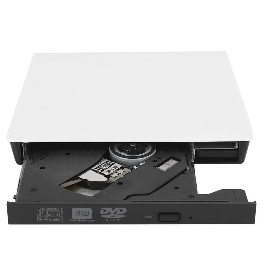 USB3.0 Writer DVD Recorder External Optical Drive 8-Speed D9 Burning Computer Accessory