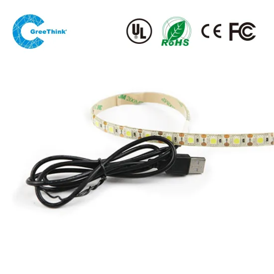 5V SMD5050 high brightness led strip light usb