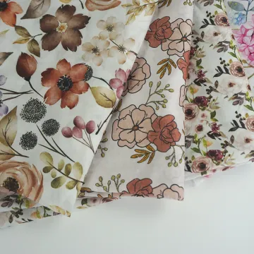 Woven Digital Printing Poplin Fabric 100% Cotton