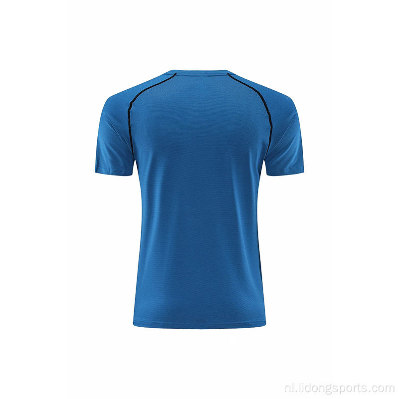 Groothandel Sport Blank Man&#39;s T -shirt snel droog