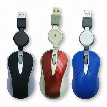 Mini Optical Mouse with Zoom-in and zoom-out Function, Perfect for Notebook PC