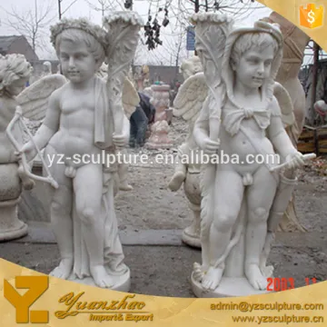 Garden Marble Statues of Angel Cupid sculpture