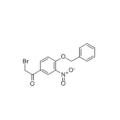 2-bromo-4&#39;-benzilossil-3&#39;-nitroacetofenone per la preparazione di formoterolo CAS 43229-01-2