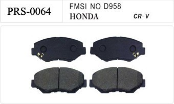 Semi-metalen HONDA rem pad fabrikanten