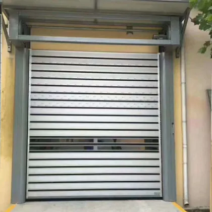High Quality Automatic Hard Metal Fast Acting Industrial Security Doors