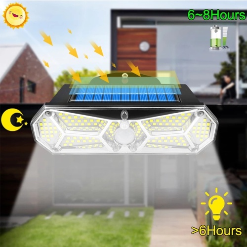 Solar Lights Outdoor Motion Sensor 158LEDs
