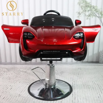 Children's Car Salon Chair for Kids' Haircuts