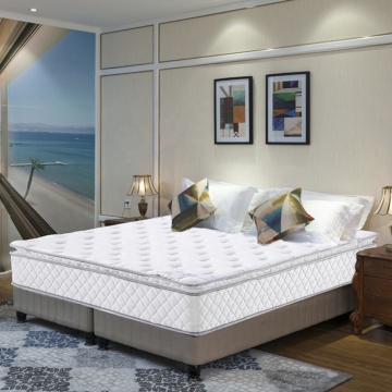 Luxury Hybrid Mattress with Gel Memory Foam and Innerspring Technology