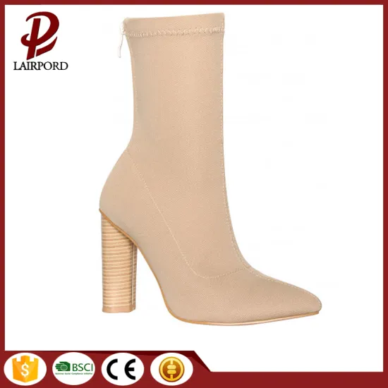fashionable camel ankle short women sexy boots