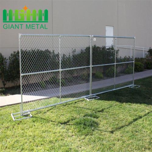 Diamond Hole Size Metal Stadium Chain Link Fence