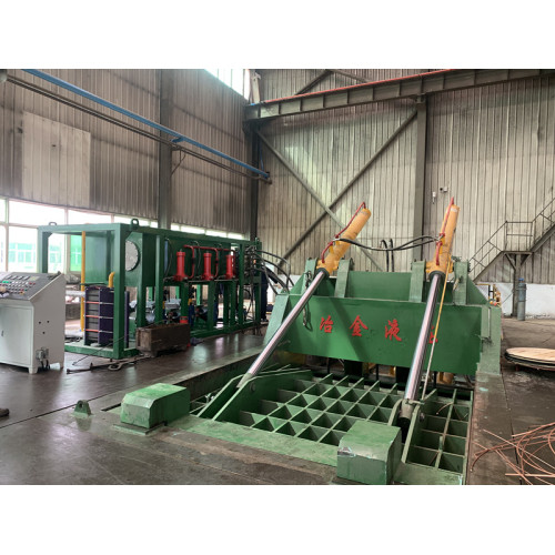 High Density Ferrous Non-ferrous Scrap Metal Press Machines