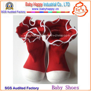 Chritams Rubber Sole Baby Sock Shoes