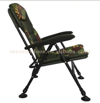 High-Quality Foldable Padded Fishing Chair with Mud Feet for Outdoors