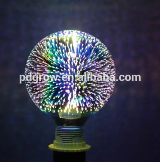 Hot selling color changing indoor outdoor led snow falling G95/G30 3D snowman christmas fireworks light