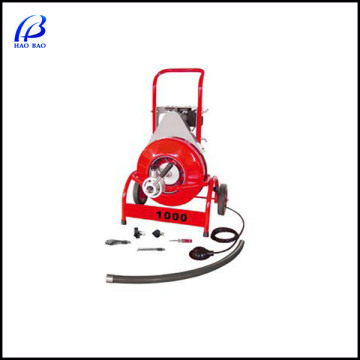 H-1000 Professional GFCI Drum Drain Cleaner Machine