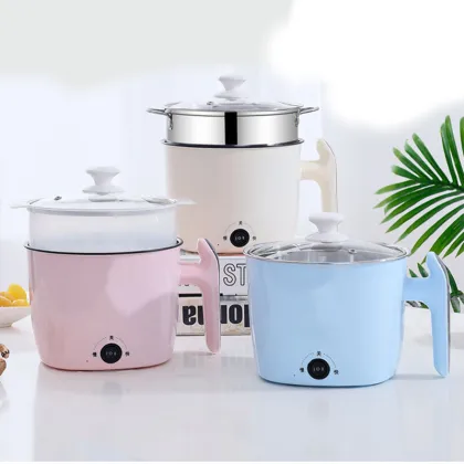 3 Layer Multi Function Rice Cooker & Steamer - 1.8L Electric Hot Pot