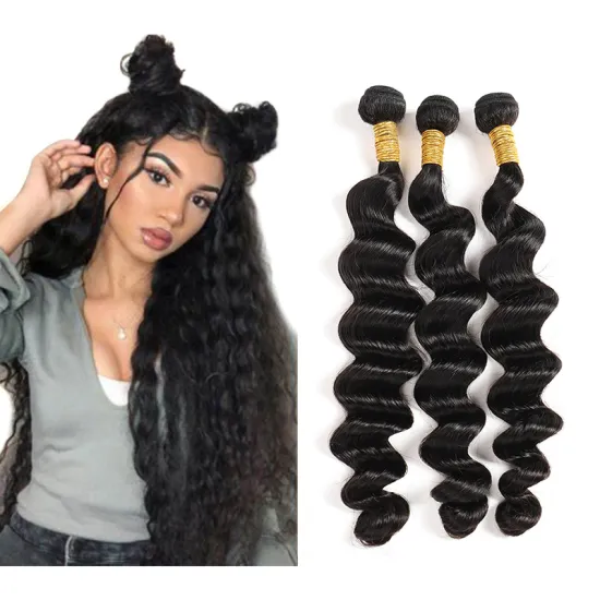 cheap 10a grade loose deep wave human hair bundles high quality bundle hair vendors brazilian virgin hair for black lady