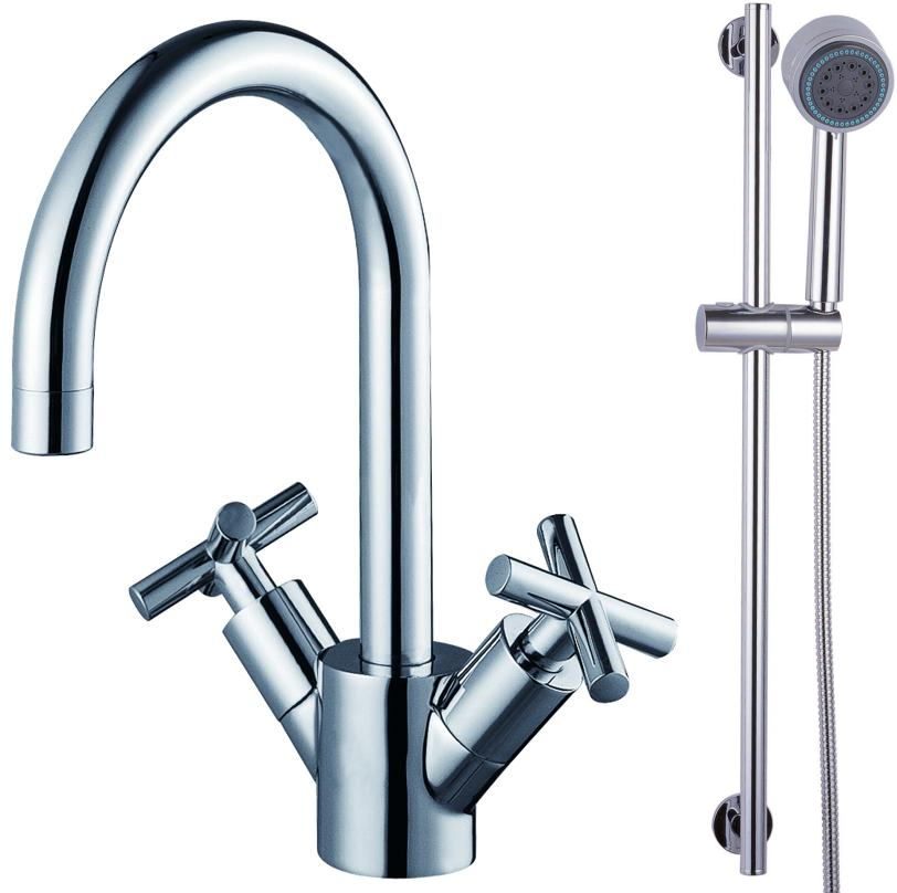 basin mixer and shower set