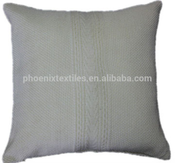 fancy wholesale turkish knitted pillow case