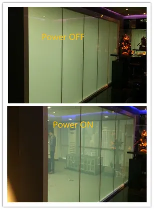 Switch PDLC Film Smart Glass Transparent