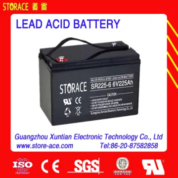 Lead acid battery 6v 225ah AGM battery