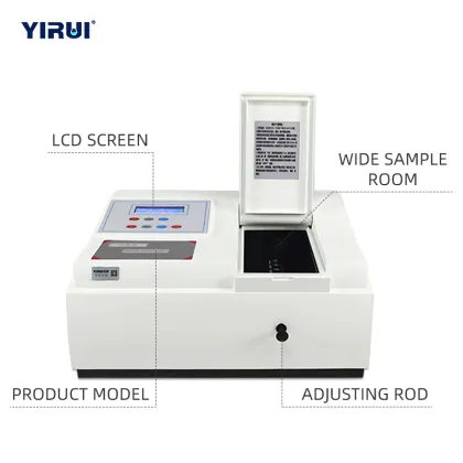 Single Beam Spectrophotometer 190-1100nm Laboratory UV-Vis Spectrophotometer