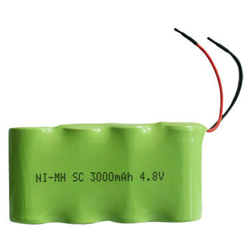 Rechargeable 12V 800mAh AAA NI-MH Battery Pack