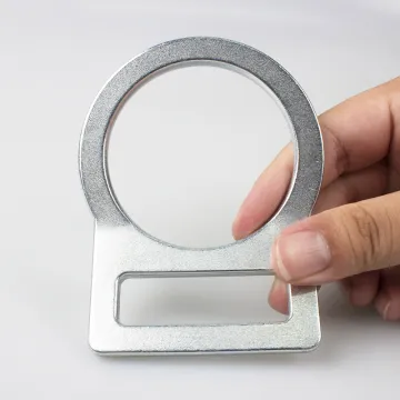 JENSAN 53mm Inner Width 23KN Safety Belt Buckle with D-Ring: High-Quality Industrial Hardware