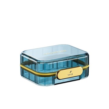 Retainer Container Case Orthodontic Aligner Case Odorless Liner Case with Lid Hinges